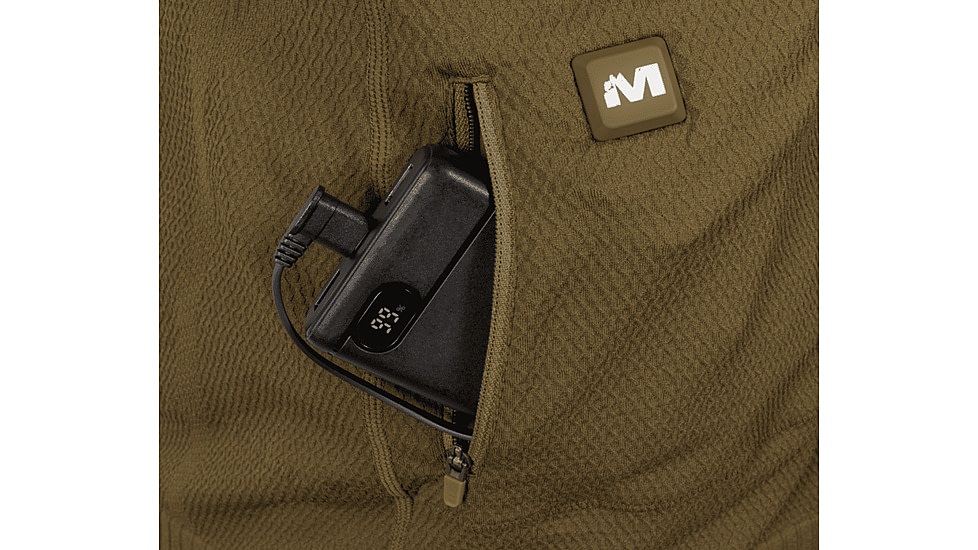 Muddy Nucleus Heated Vest - Mens, Brown Clay, LARGE, MUD-HT-VEST-CL-L