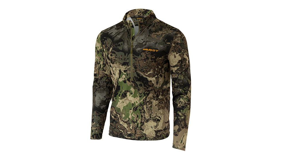 Muddy TRX Lightweight Quarter-Zip Top - Mens, Veil Canyon Hybrid, XL, MUD-LW-QZ-VCH-XL