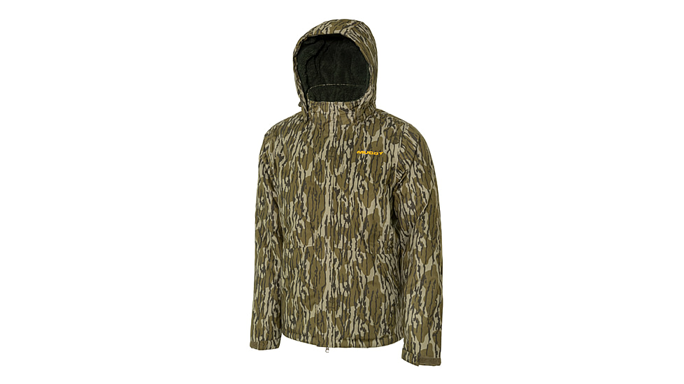 Muddy TRX Waterproof Sherpa Fleece Jacket - Mens, Mossy Oak Bottomland, XL, MUD-WTP-SHJKT-MOB-X