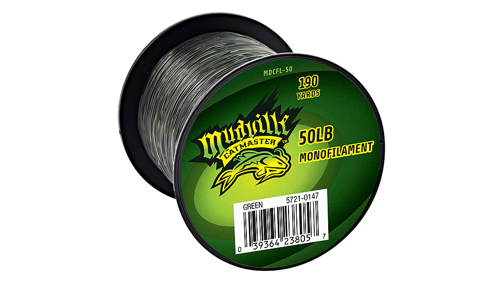 Mudville Catmaster Freshwater Mono 50Lb 190Yds Line, MDCFL-50