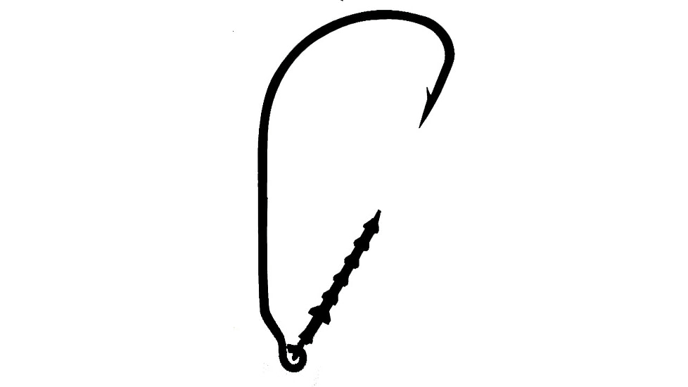 Mustad Ultrapoint Impact Keeper Hook, Opti Angle Needle Point, Wide Gap, Ringed Eye, Black Nickel, Size 2/0, 5 per Pack, 91768KH-BN-2/0-5U