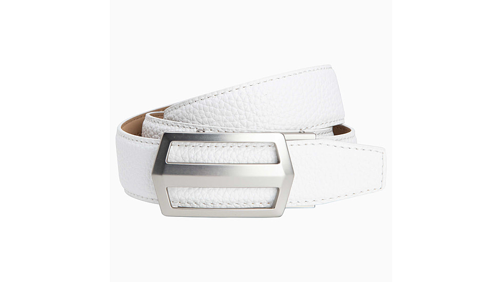 Nexbelt Classic Belt, White, Up to 50 Waist, PCC5048
