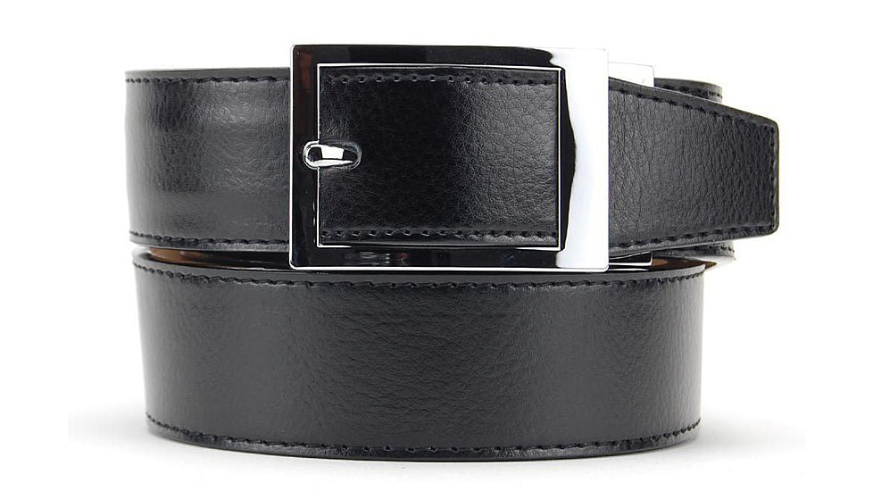 Nexbelt Classic Dress Belt, Non-EDC, Ebony, PCE2580