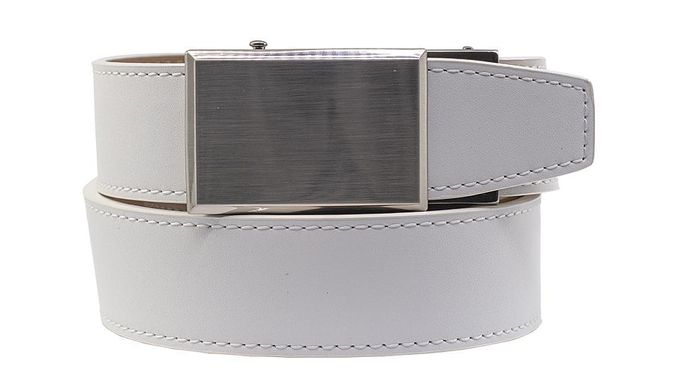 Nexbelt Classic Shield 3.0 Dress Belt, Non-EDC, White, PCE4584