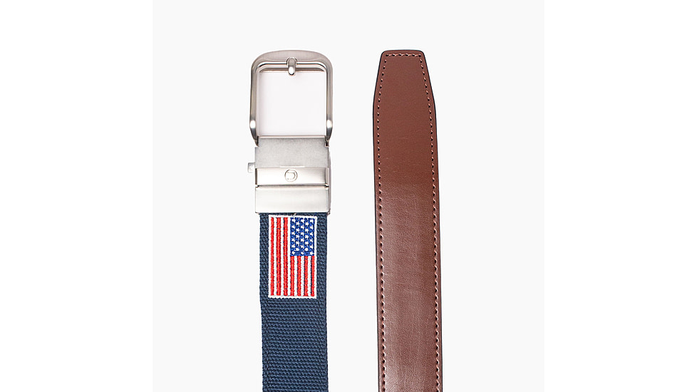 Nexbelt Embroidered USA Belt, Navy, Up to 50 Waist, CEP2258