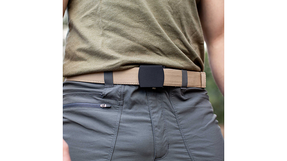 Nexbelt Explorer Smooth Belt, Tan, Up to 50 Waist, PCA2470