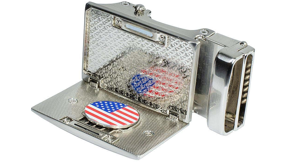 Nexbelt Go-In USA Heritage Golf Belt, White, PGH6304