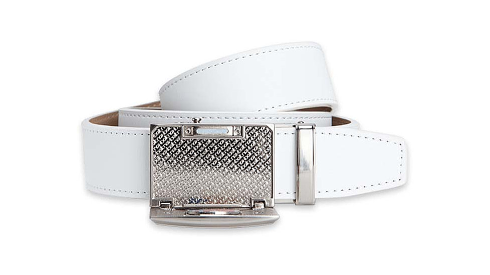 Nexbelt Go-In USA Heritage Golf Belt, White, PGH6304