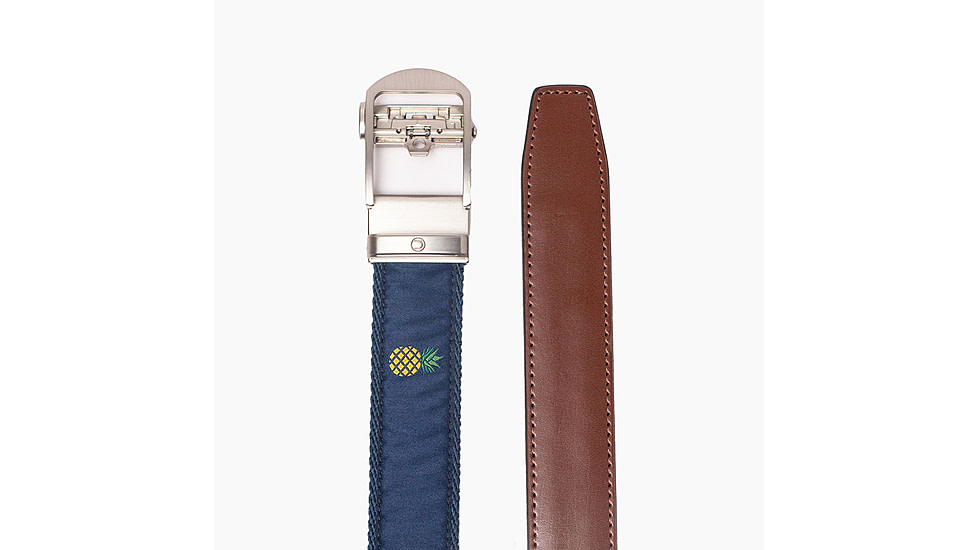 Nexbelt Hampton Belt, Pineapple Brach, Up to 50 Waist, PCM2326