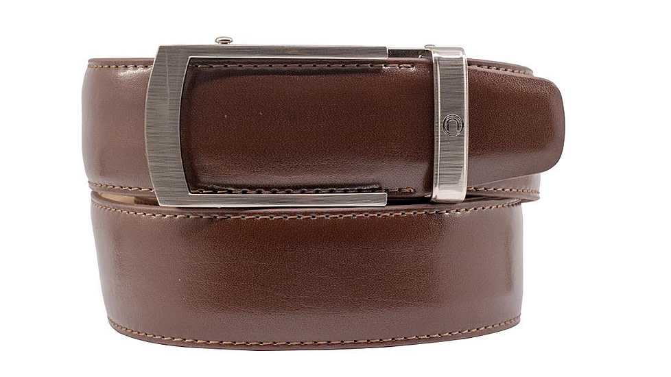 Nexbelt Vetica Dress Belt, Non-EDC, Brown, PCE4676