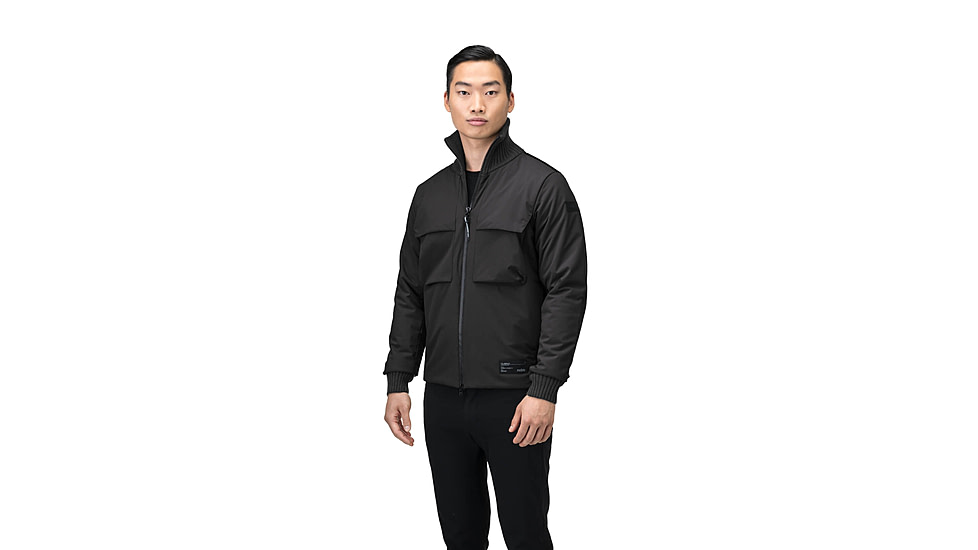 Nobis Layton Tactical Hybrid Sweater - Mens, Black, Medium, LAYTON-Black-M