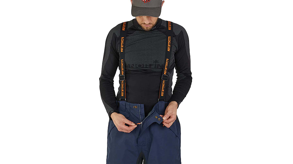 Norfin Alpha Bibs - Mens, Navy Blue, Extra Large, 646904-XL