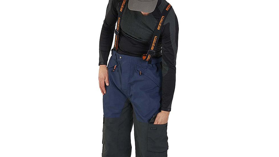 Norfin Alpha Bibs - Men's, Navy Blue, Extra Large, 646904-XL