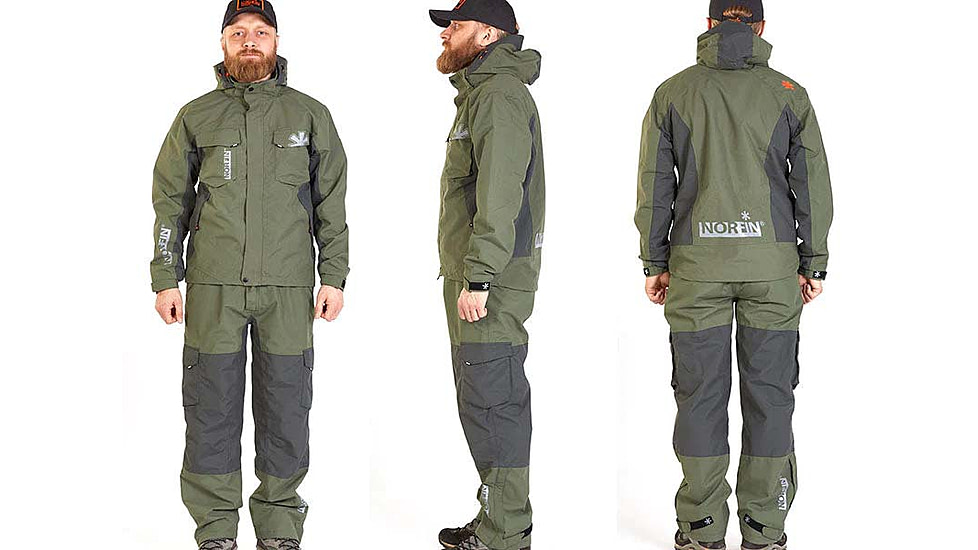 Norfin Alpha Jacket - Mens, Light Green, Large, 646603-L