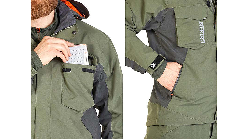 Norfin Alpha Jacket - Mens, Light Green, Large, 646603-L