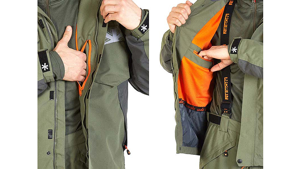 Norfin Alpha Jacket - Mens, Light Green, Large, 646603-L