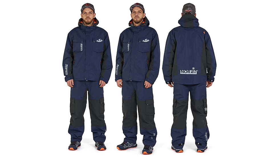 Norfin Alpha Jacket - Mens, Navy Blue, 3XL, 646806-XXXL