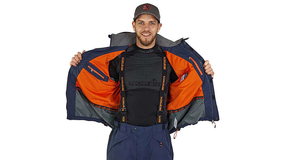 Norfin Alpha Jacket - Mens, Navy Blue, 3XL, 646806-XXXL