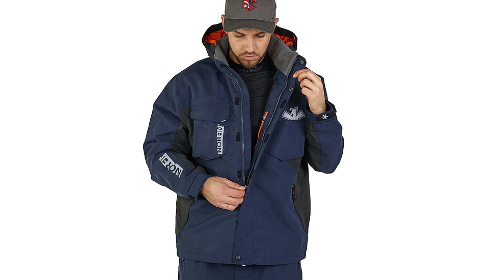 Norfin Alpha Jacket - Mens, Navy Blue, 3XL, 646806-XXXL