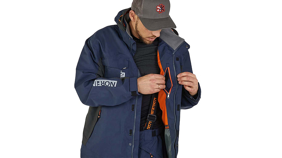 Norfin Alpha Jacket - Mens, Navy Blue, 3XL, 646806-XXXL