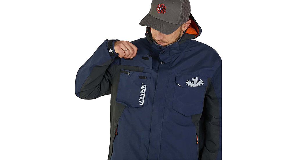 Norfin Alpha Jacket - Mens, Navy Blue, 3XL, 646806-XXXL