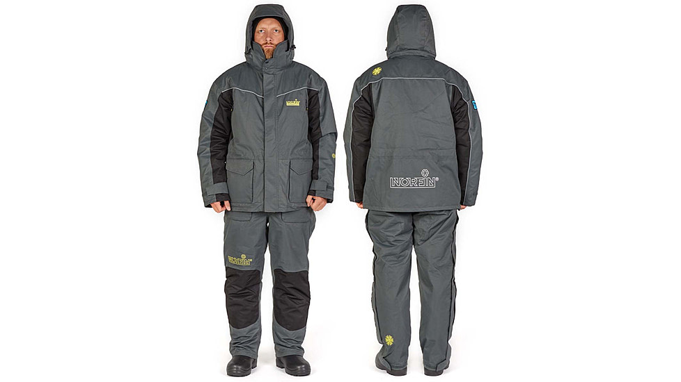 Norfin Element Float Suit - Mens, Grey, Medium, 439502-M