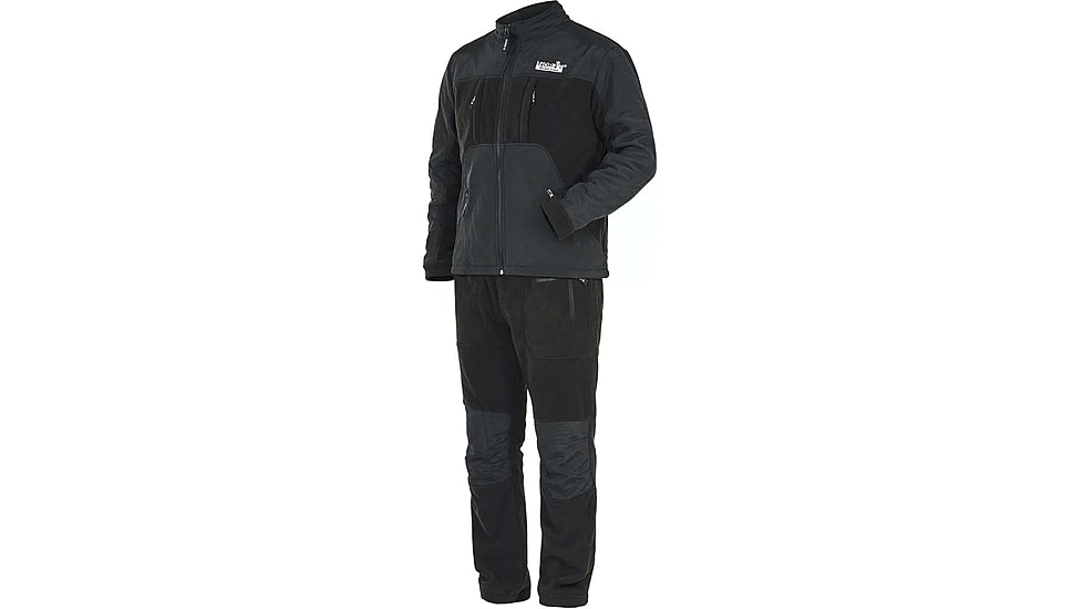Norfin Fleece Suit Polar Line 2 - Mens, Gray, Extra Large, 337104-XL