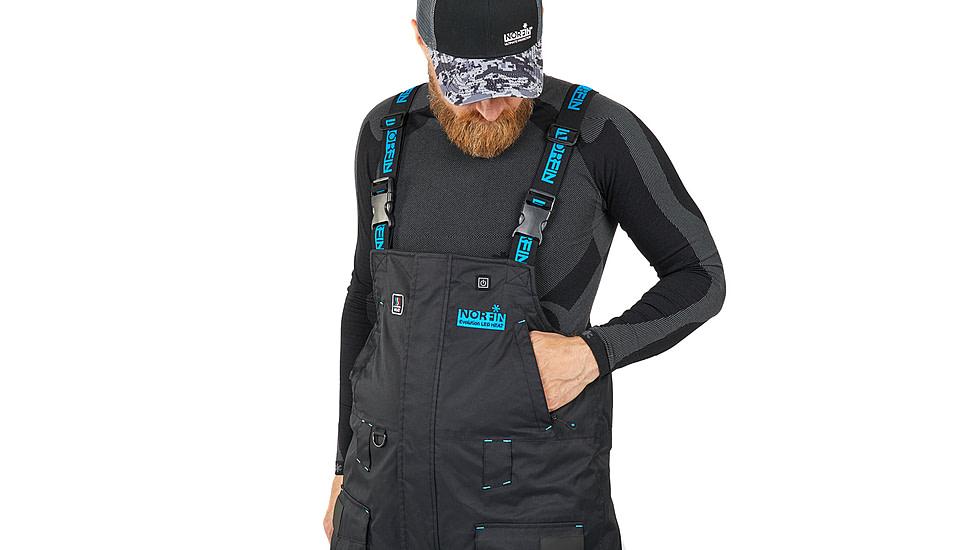Norfin Evolution Led Heat Flt Bibs - Mens