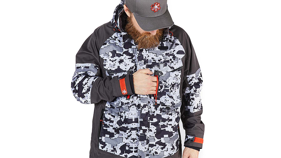 Norfin Pro Dry 3 Rain Jacket - Men's, Camo, Medium, 514802-M