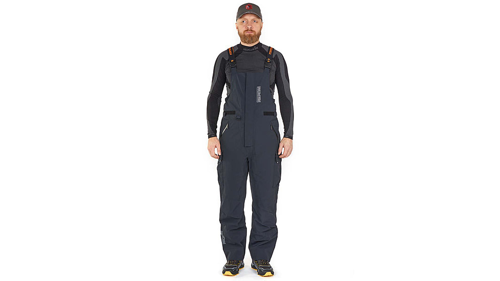 Norfin Norfin Rebel Pro Insulated Rain Bibs - Men's, Gray, 3XL, 586006-XXXL