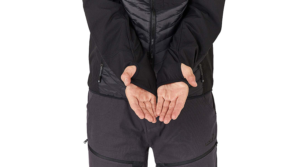 Norfin Thermo PRO Jacket - Men's, Grey, 2XL, 492005-XXL