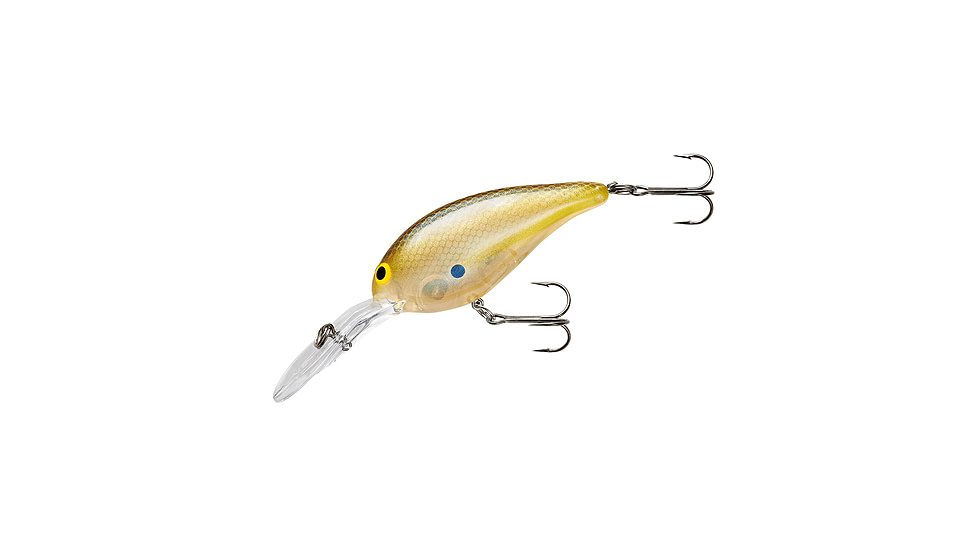 Norman Lures Deep Baby N Crankbait, 2ft, 1/4 oz, Gel-Coat, Chartreuse Shad, NMDLN294