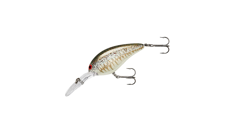 Norman Lures Deep Baby N Crankbait, 2ft, 1/4 oz, Gel-Coat, Splatter Bass, NMDLN249