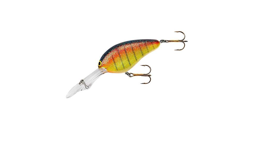 Norman Lures Double Deep Crankbait, 3ft, 5/8oz, Gel-Coat, Floating, Bumble Bee, NMDD22153