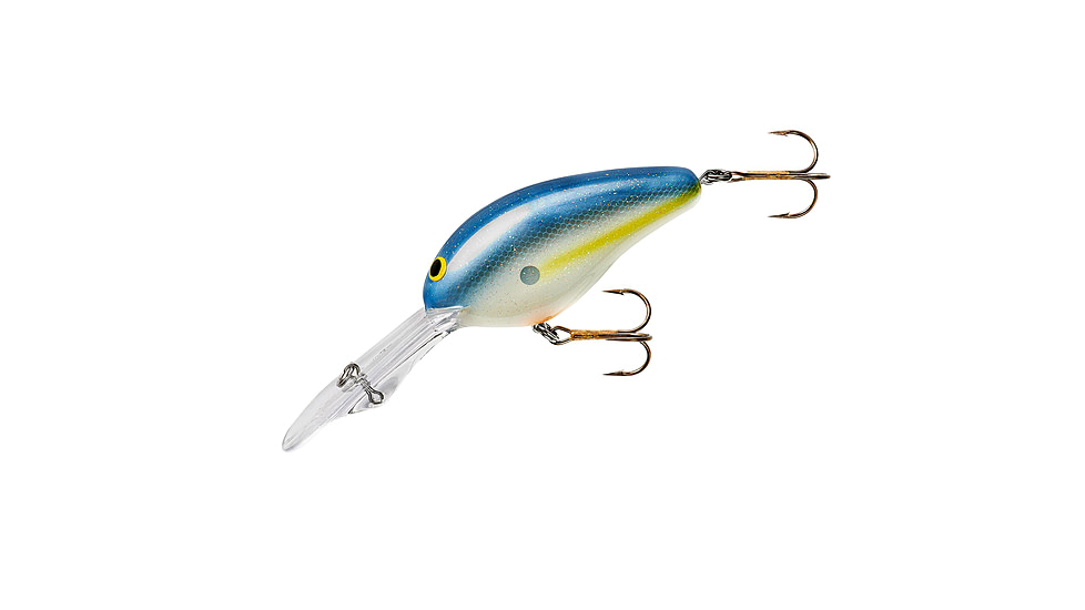Norman Lures Double Deep Crankbait, 3ft, 5/8oz, Gel-Coat, Floating, SX Shad, NMDD22269