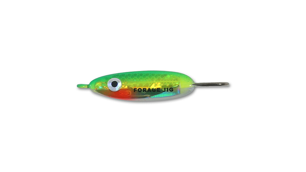 Northland Fishing Tackle Forage Minnow Jig, S-Glo Perch, 1/8 oz, NL-FMJ6-20