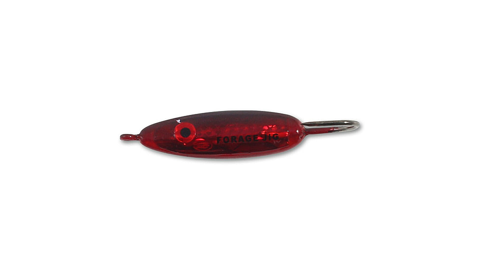 Northland Fishing Tackle Forage Minnow Jig, S-Glo Redfish, 1/16 oz, NL-FMJ8-93