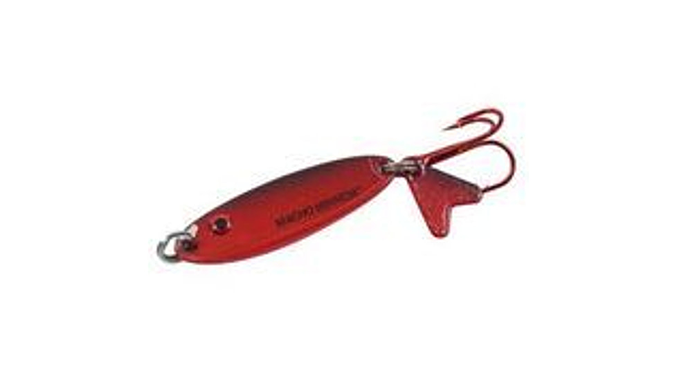 Northland Fishing Tackle Macho Minnow Spoon, S-Glo Redfish, 1/4 oz, NL-MOM4-93