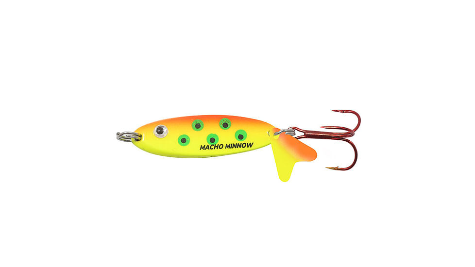 Northland Fishing Tackle Macho Minnow Spoon, Sneeze, 1/4 oz, NL-MOM4-1065