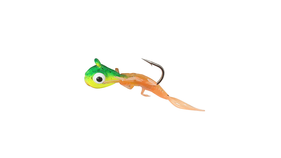 Northland Fishing Tackle Rigged Tungsten Mayfly Jig, Tiger Beetle, 1/28 oz, NL-TMR12-82