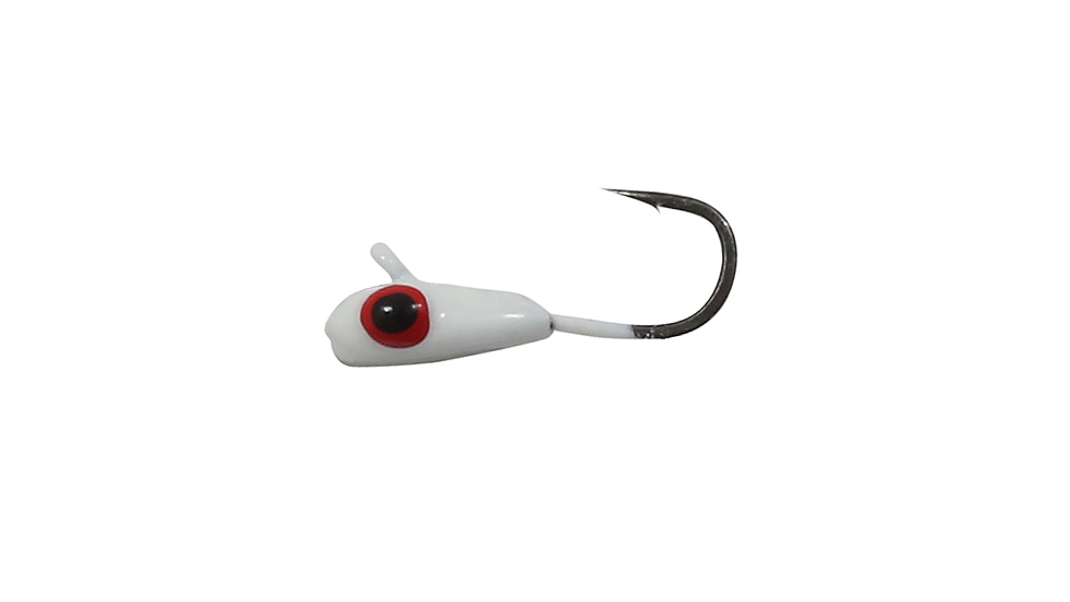 Northland Fishing Tackle Tungsten Gill-Getter Jig, Glo White, 1/28 oz, NL-TGGJ12-13