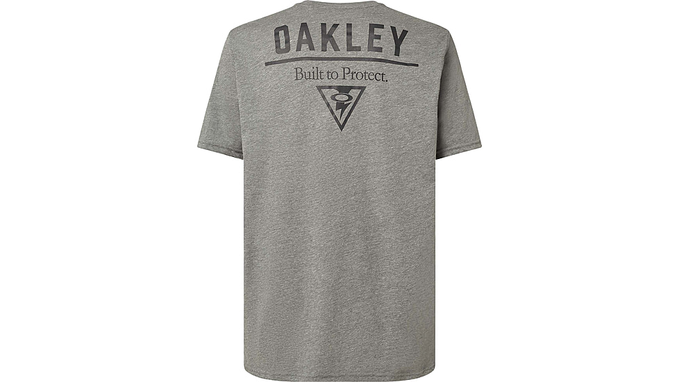 Oakley SI Built To Protect T-Shirts - Mens, Athletic Heather Grey, Extra Large, FOA404137-24G-XL