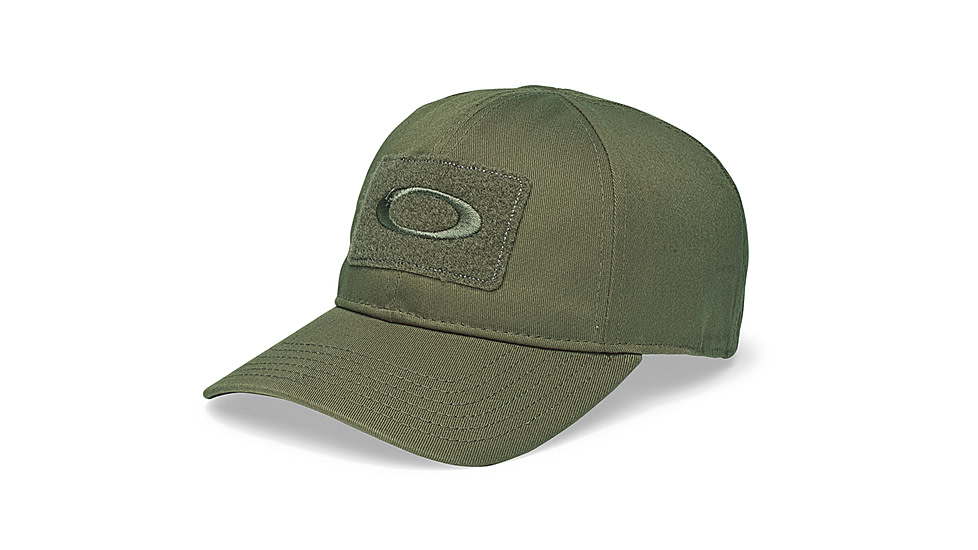 Oakley SI Cotton Cap, Worn Olive, Large-Extra Large 911630-79B-LGXL