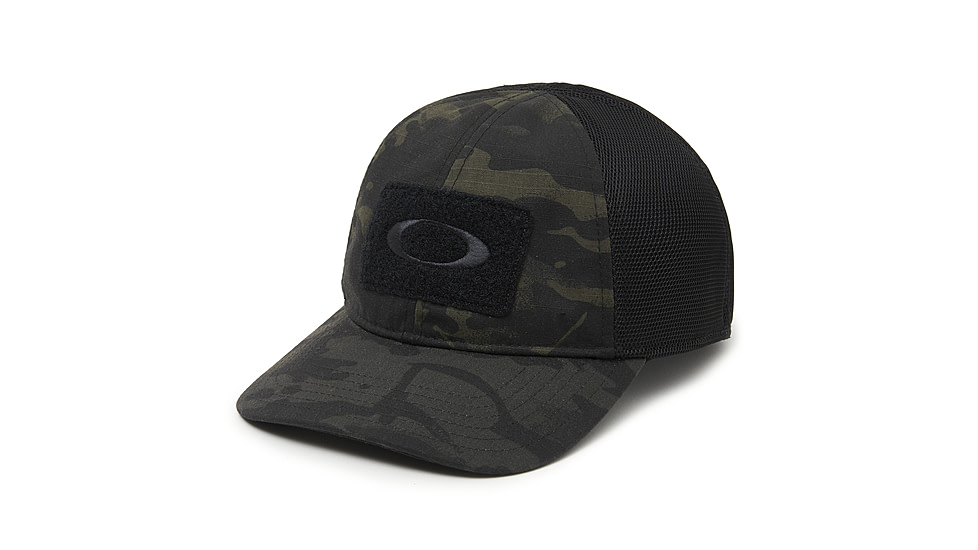 Oakley SI Cotton Stretch Fit Cap, Black Multicam, L/XL OAK911630A-02L-LXL