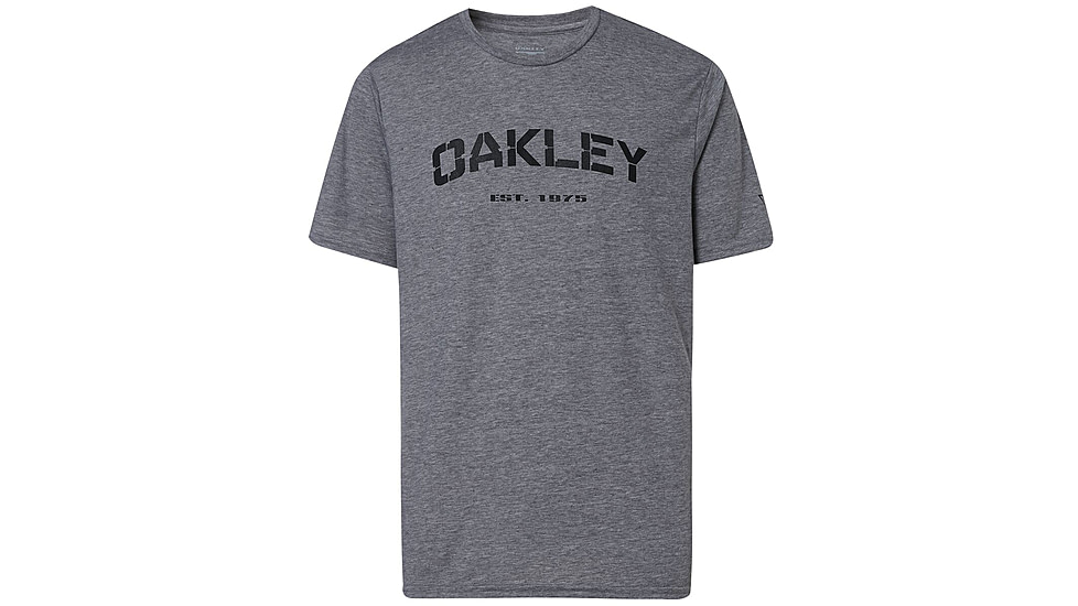 Oakley SI SI Indoc T-Shirt - Mens, Athletic Heather Grey, Small, 458158-24G-S