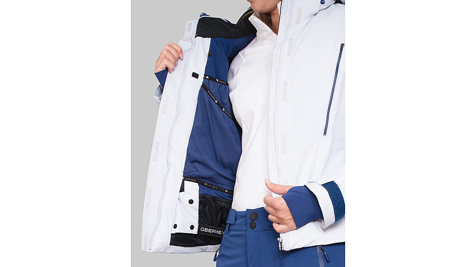 Obermeyer Evelyn Jacket - Womens, 14 US, Arctic Fox, 11195-22064-14