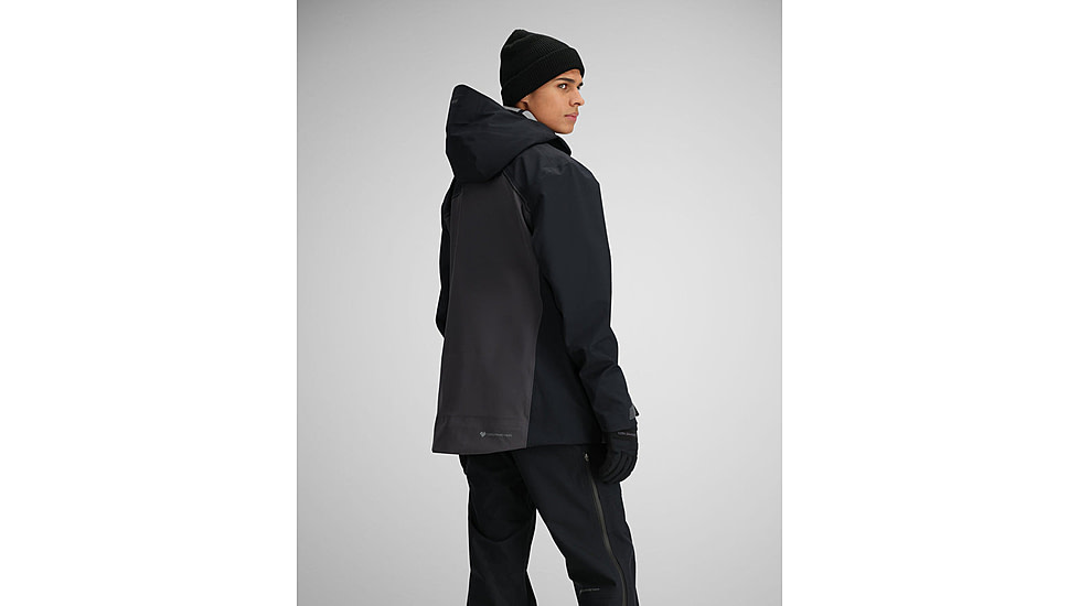 Obermeyer Foraker Shell Jacket - Mens, Black, Extra Large, 22049-16009-XL