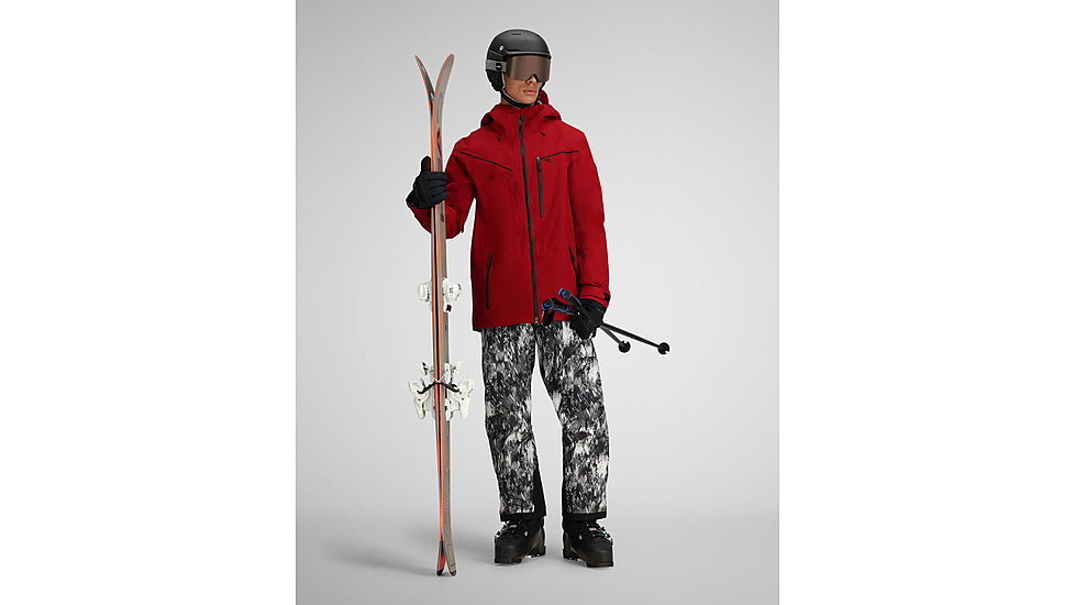 Obermeyer Foraker Shell Jacket - Mens, Rustic Red, Medium, 22049-24046-M