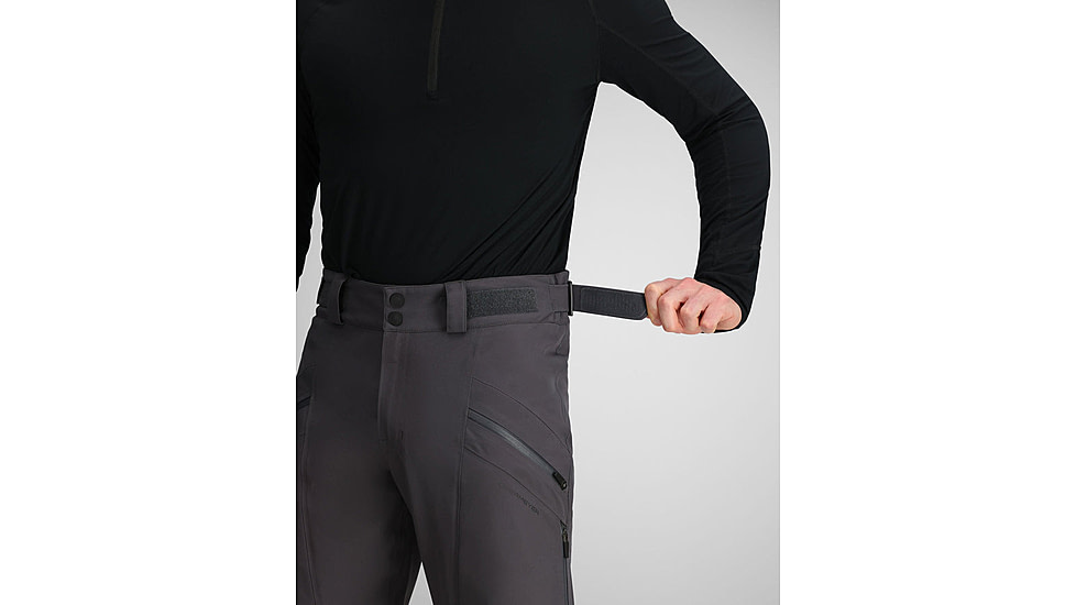 Obermeyer Foraker Shell Pant - Mens, Basalt, Large, 25057-23004-L