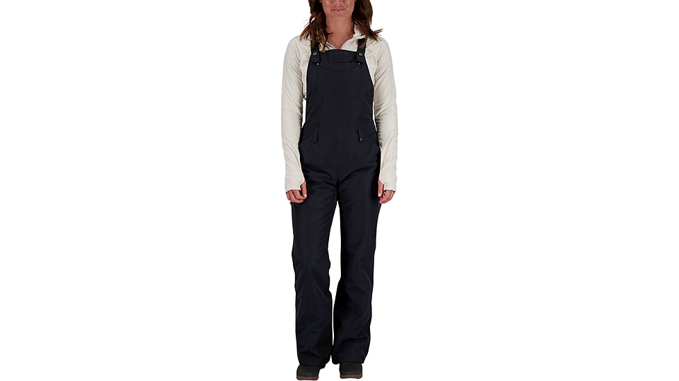 Obermeyer Malta Bib Overalls - Women's, 12 US, Regular Inseam, Black, 15032-16009-12